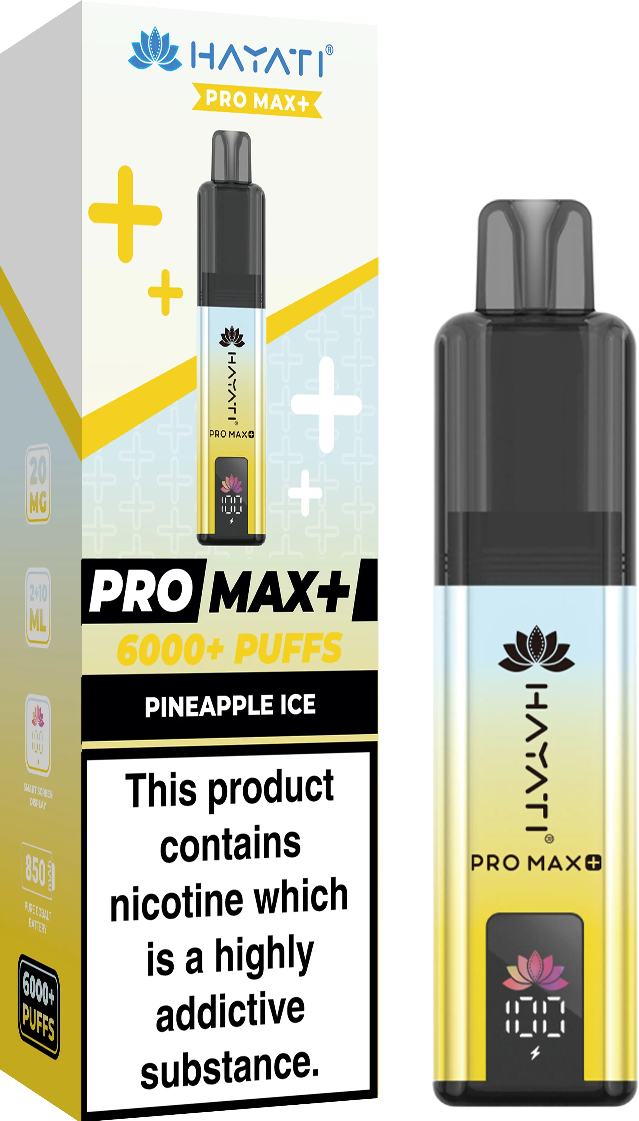 Hayati Pro Max 6000 Puffs Disposable Vape Pack of 10 - Vape wholesale supplies